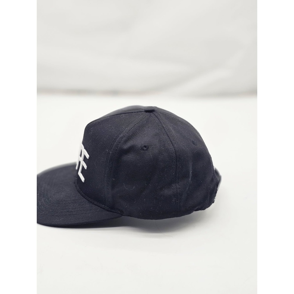 DOPE Black Solid Snapback Hat Cap, One Size Adjustable, Unisex Adults - Picture 2 of 7